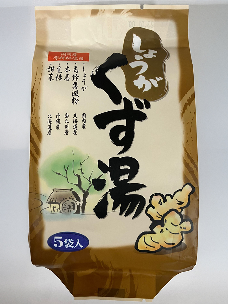 しょうがくず湯5P